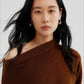 Soft and cozy off-shoulder sweater | 2 color