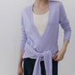 Wool blend deep V-neck cozy sweater | 2 color