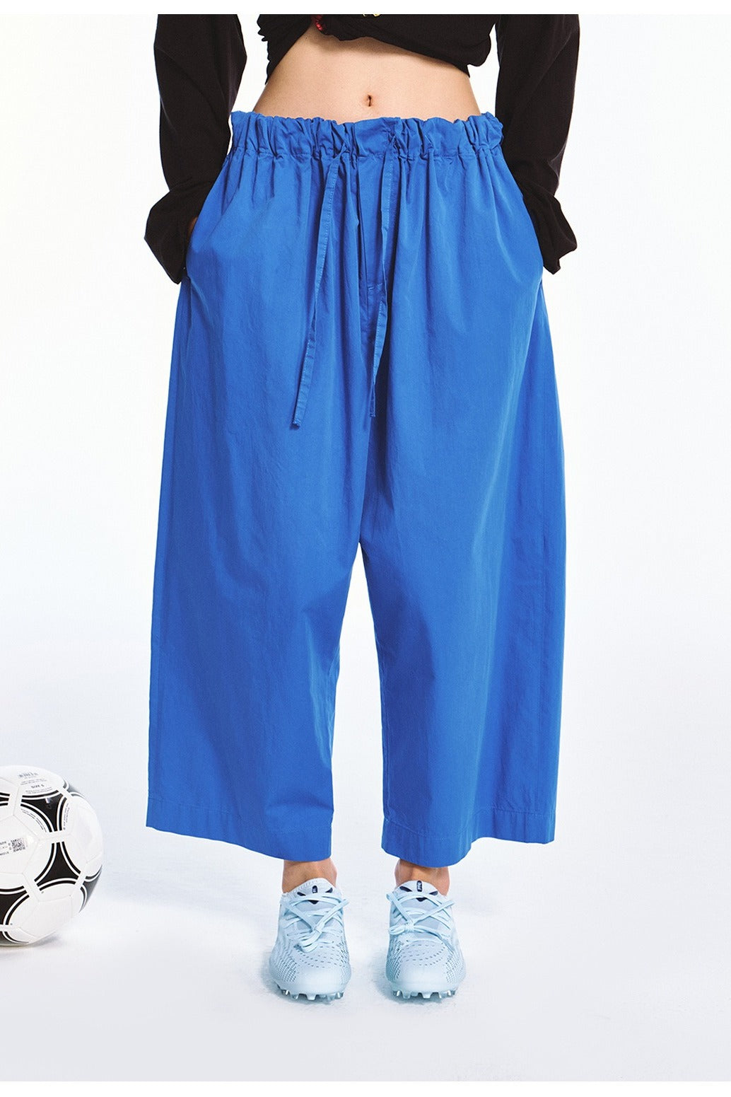 Pantalon court décontracté 100 % coton | 3 couleurs
