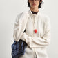 Wool blend slouchy fit dual-zip cardigan | 8 color
