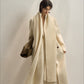 100% wool straight waisted silhouette versatile coat | 5 color