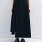 Irregular overlapping outdoor style  A-line skirt