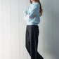 Banana-shape tailored fit casual pants | 3 color