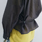 Cotton blend lightweight semi-sheer adjustable shirt | 2 color
