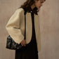 Wool-alpaca structured fit cropped jacket | 4 color