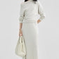Soft and smooth flattering fit A-ling skirt | 2 color