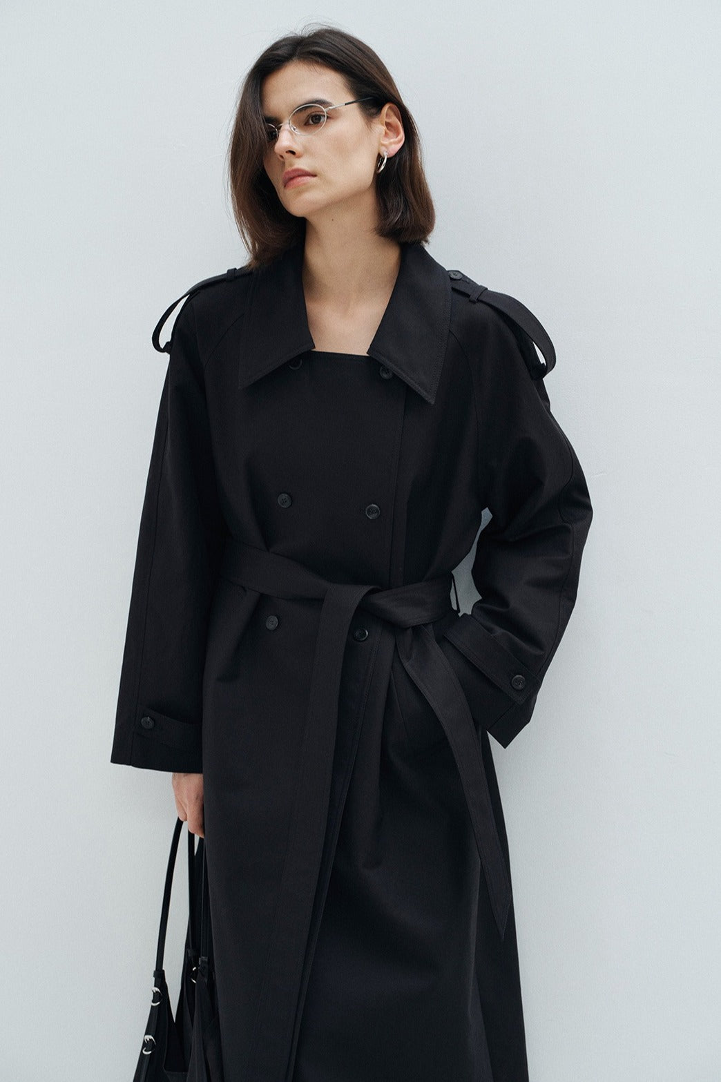 100% cotton timeless trench coat | 2 color