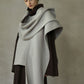 100% wool oversized soft and flush shawl | 4 color