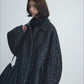 Wool blend PU collar coat | 2 color