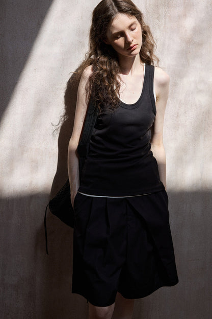 Comfortable stretchy classic tank top | 4 color