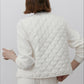 Goose down warm & cozy diamond-quilted vest | 2 color