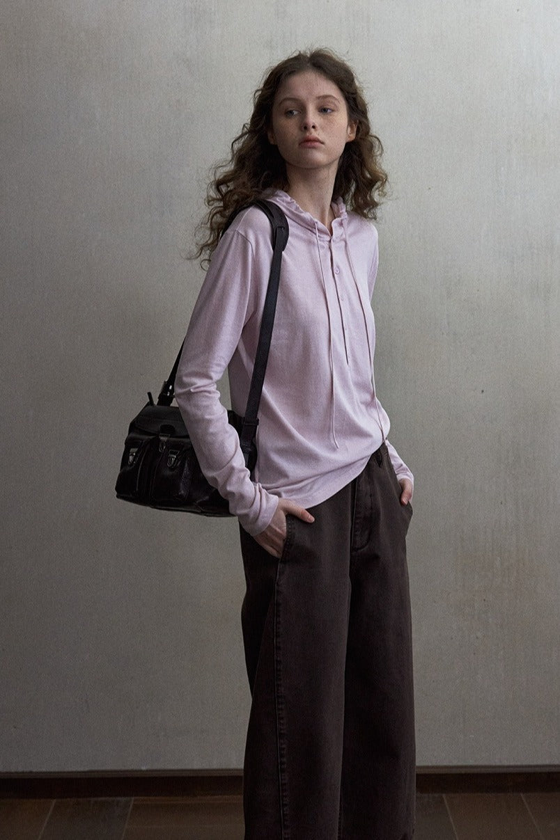 Camiseta ligera con capucha | 5 colores