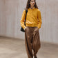 100% wool classic round neck cardigan | 4 color