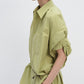 100% cotton chic shirt with rolled-up sleeves | 4 color