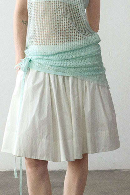 Viscose blend lightweight fringed edge knit scarf | 3 color