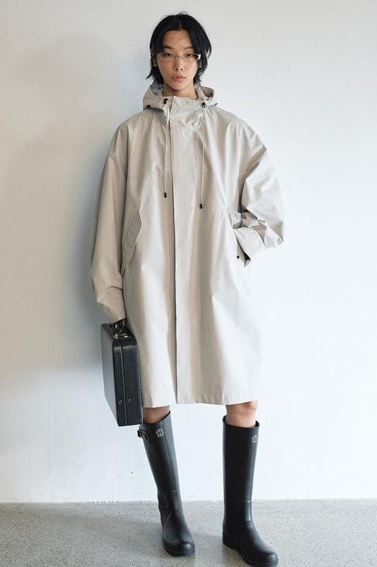 Lightweight outdoor style relaxed fit trench coat | 3 color