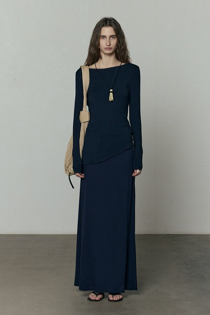 Modal-spandex jersey tee | 3 color