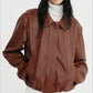 Cool edge vintage-style PU jacket | 2 color