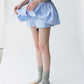Cotton blend cute mini skirt pants | 4 color