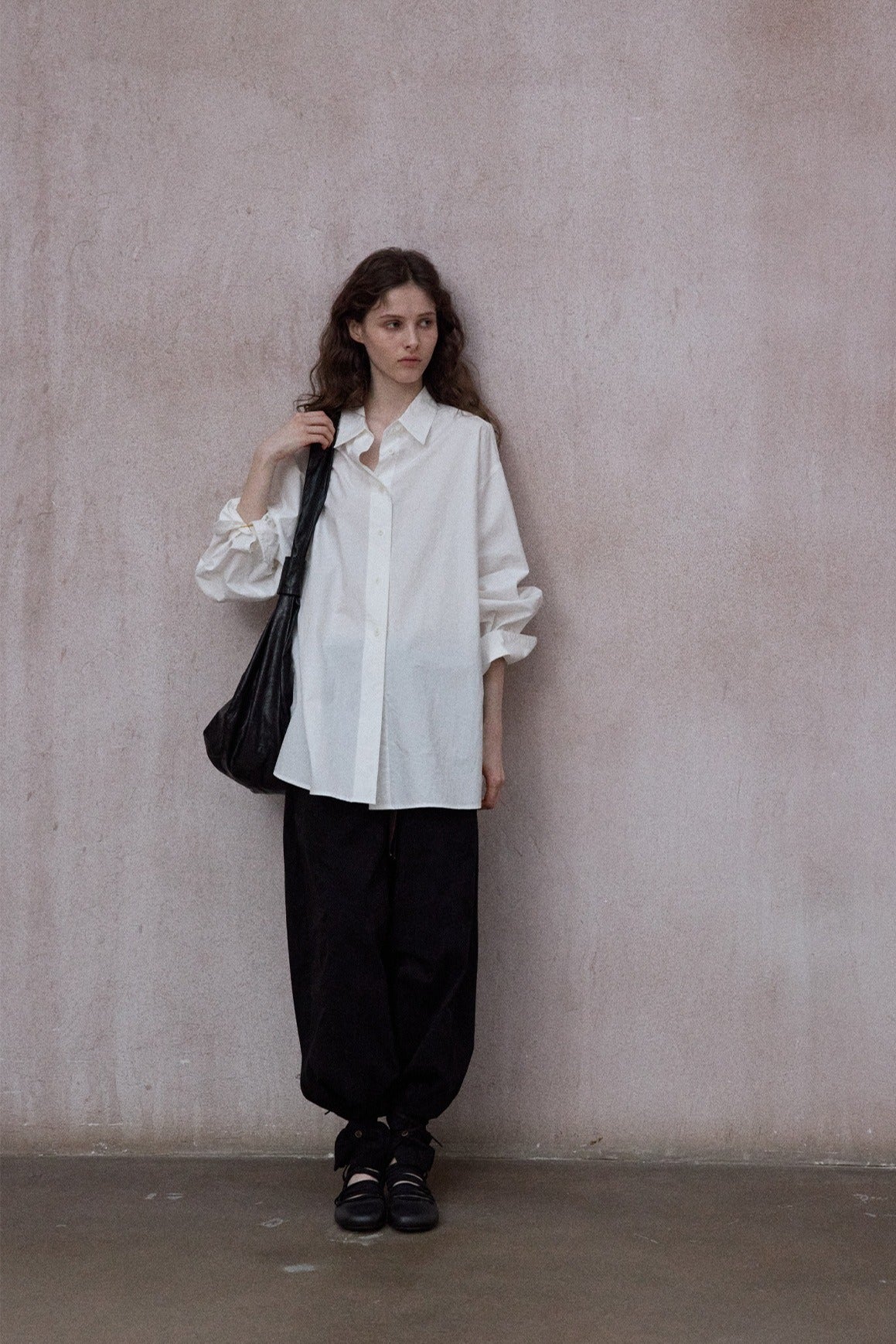 100% washed cotton loose-fit shirt | 5 color