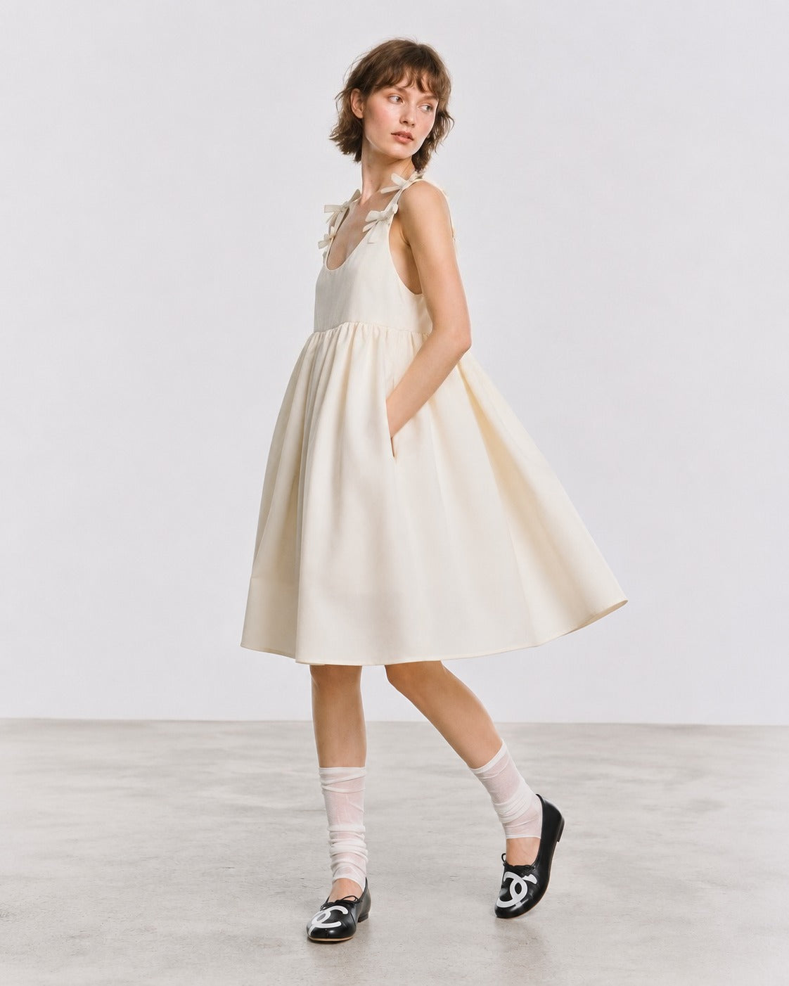 A-line midi dress | 2 color