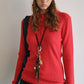 Wool blend rib hoodie slim knitwear | 5 color