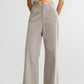 Cotton blend straight leg corduroy versatile pants | 2 color