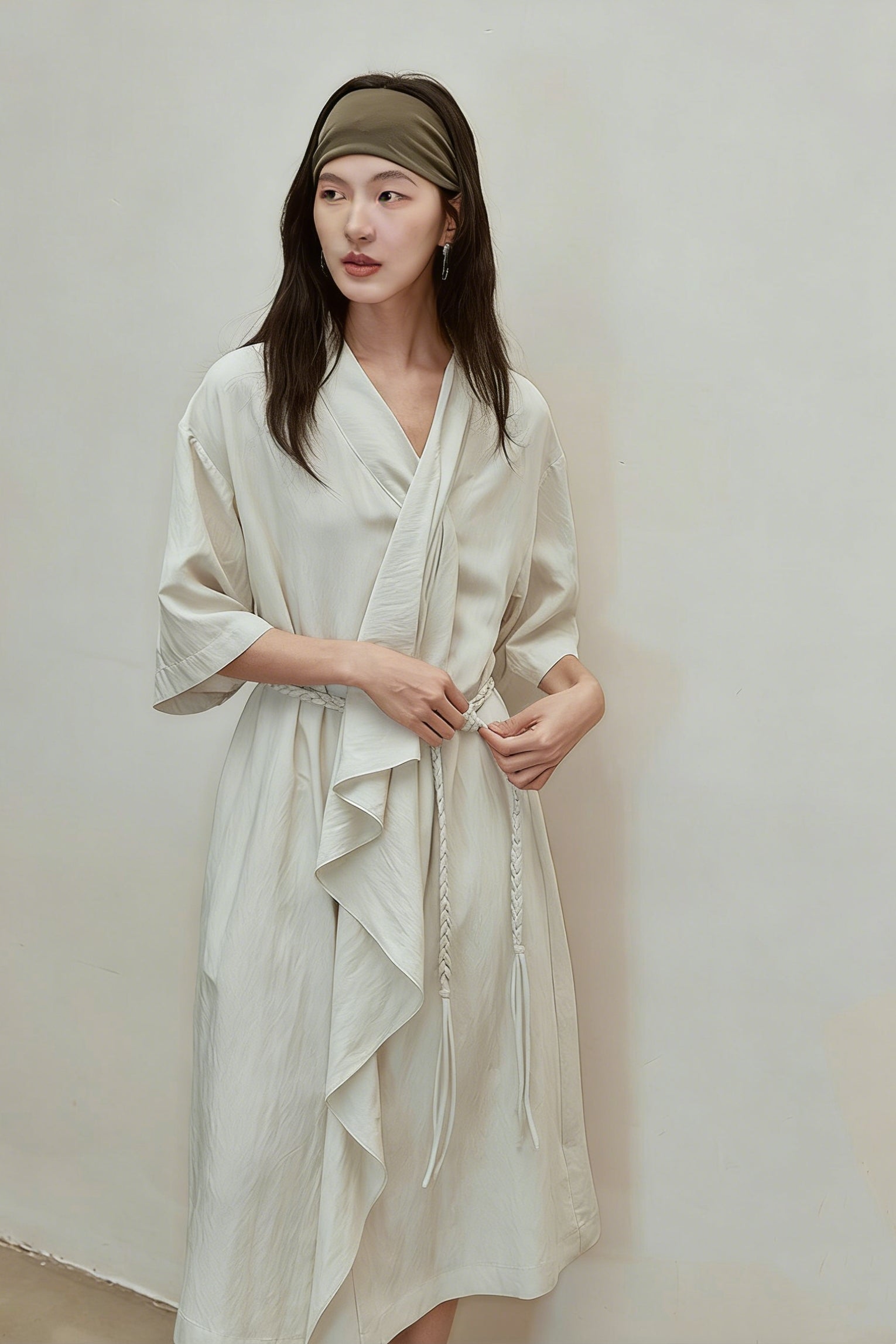 Poetic elegant one-piece dress | 2 color