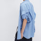 100% cotton chic shirt with rolled-up sleeves | 4 color