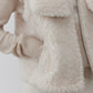 100% wool plush feel warm vest | 2 color