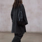Cotton blend relaxed-fit corduroy coat | 2 color