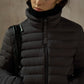 Lightweight hourglass silhouette down jacket | 3 color