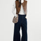 Cotton blend sleek high neck knitwear | 4 color