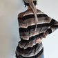 Cotton blend unisex bead scarf-belt accessory | 4 color
