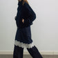 Cotton stand collar cropped jacket | 3 color