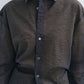Cotton blend lightweight semi-sheer adjustable shirt | 2 color