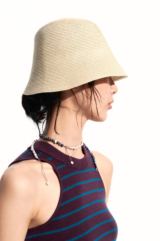 Chic stylish braided cloche hat | 2 color