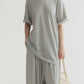 Cotton blend relaxed-fit soft T-shirt | 6 color