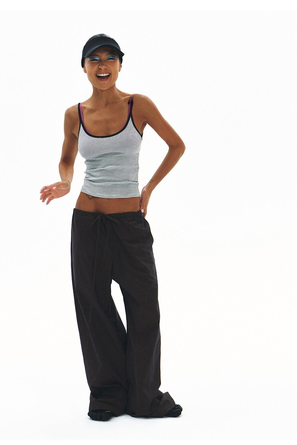 Cotton straight-leg pants | 4 color