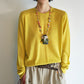 Wool blend back lines loose fit knitwear | 6 color