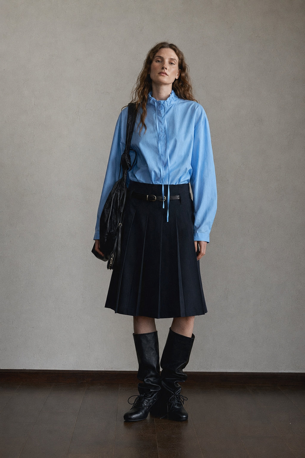 100% cotton floral collar shirt | 5 color