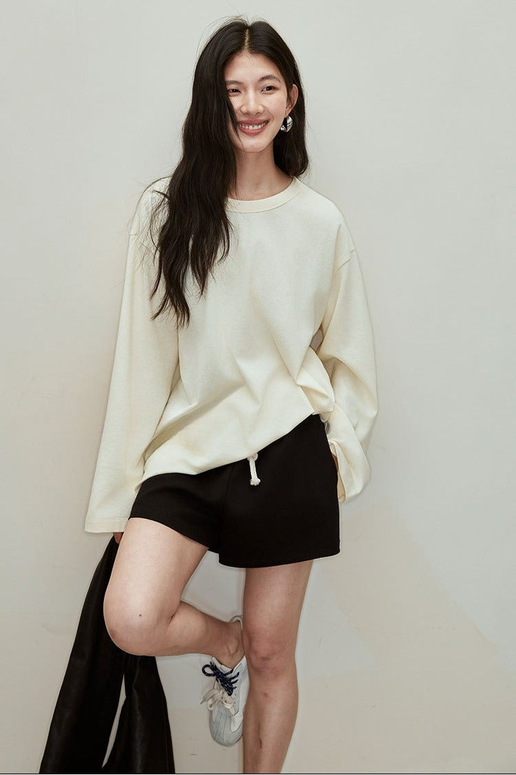 T-shirt doux et extensible en mélange de coton | 3 couleurs