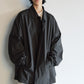 Easygoing minimalist style mid-length trench coat | 3 color