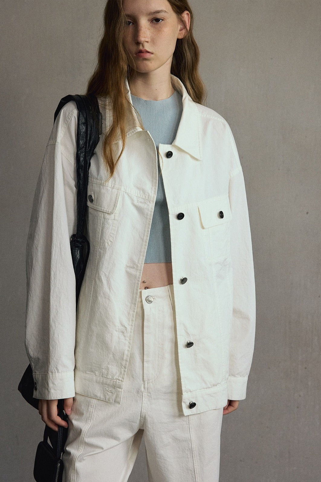 100% cotton washed twill jacket | 3 color
