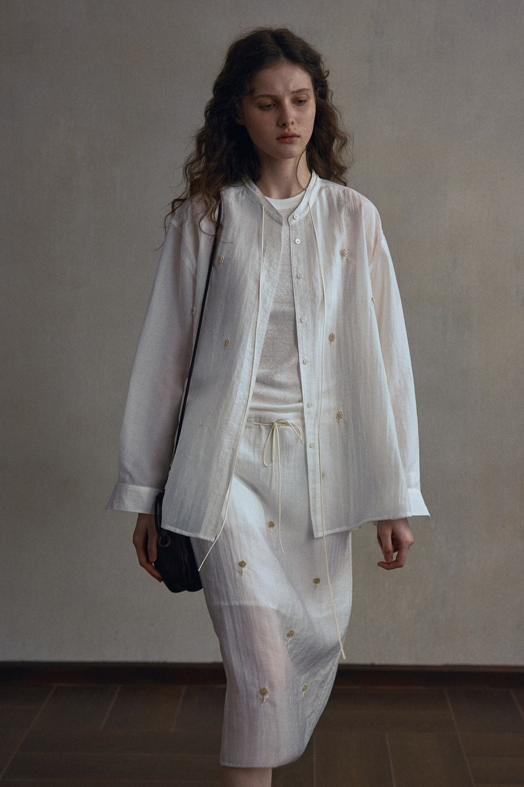 Camisa romántica transparente y fluida | 3 colores