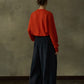 Wool blend classic round neck sweater | 6 color