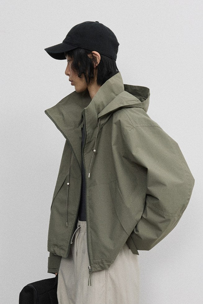 Functional outerwear hooded jacket | 4 color