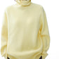Wool blend high neck sweater | 4 color