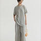 Cotton blend relaxed-fit soft T-shirt | 6 color