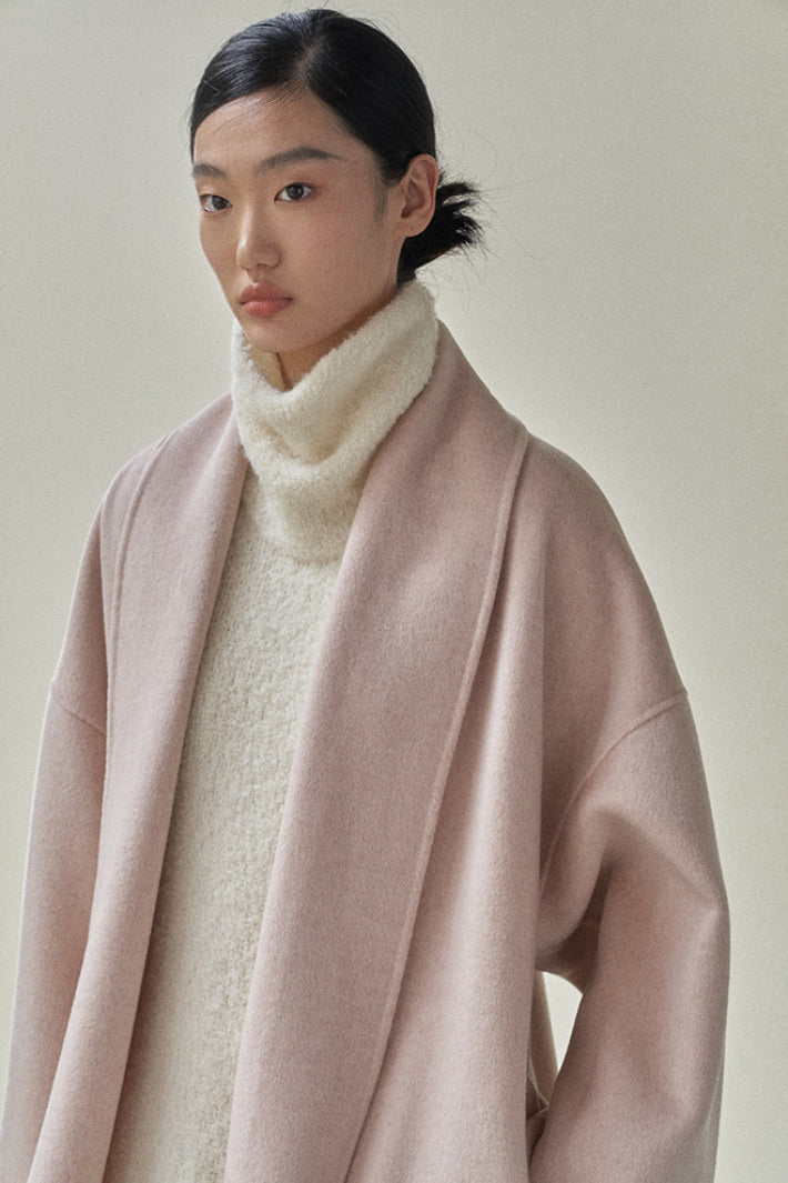 Wool oversized loose coat | 4 color